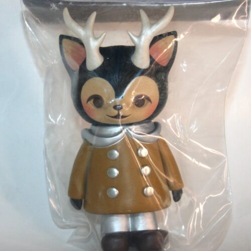 Hinatique Kaori Hinata Tan Coat Morris Cat with Antlers