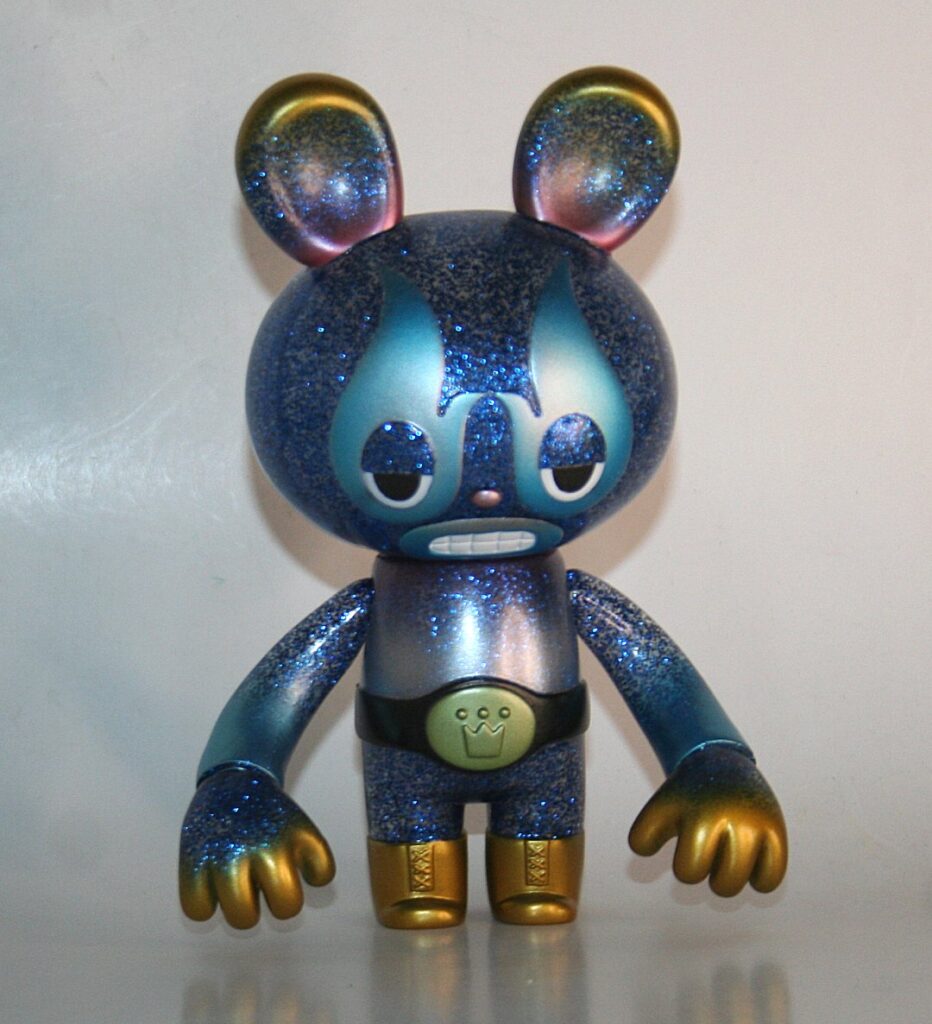 Itokin Park x Kaiju Blue Lame Lucha Bear