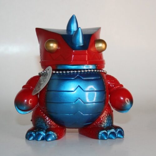 Shingangu Metallic Blue on Red Uchudon