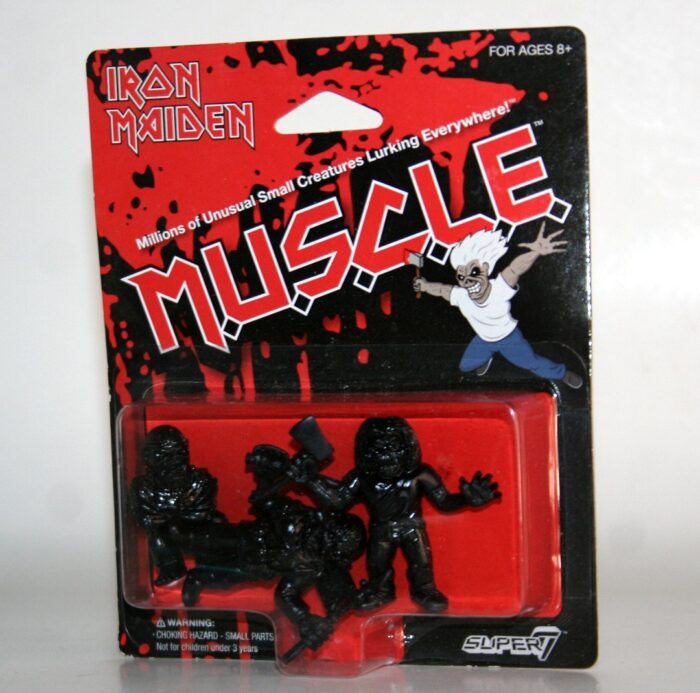 新品！KESHI 「WANTCHU」7inch Super7 Iron Maiden Keshi Black Color MUSCLE