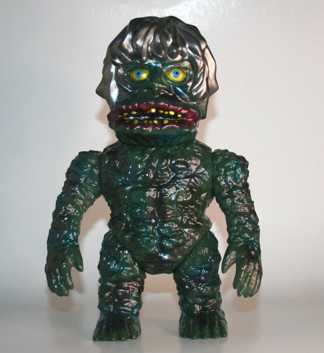 Target Earth Painted Army Green Lowbrow Golem