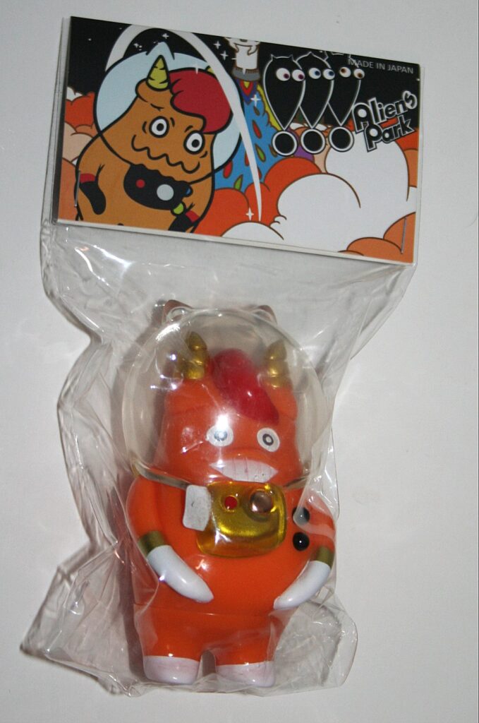 Aliens Park Orange Astronaut Harry