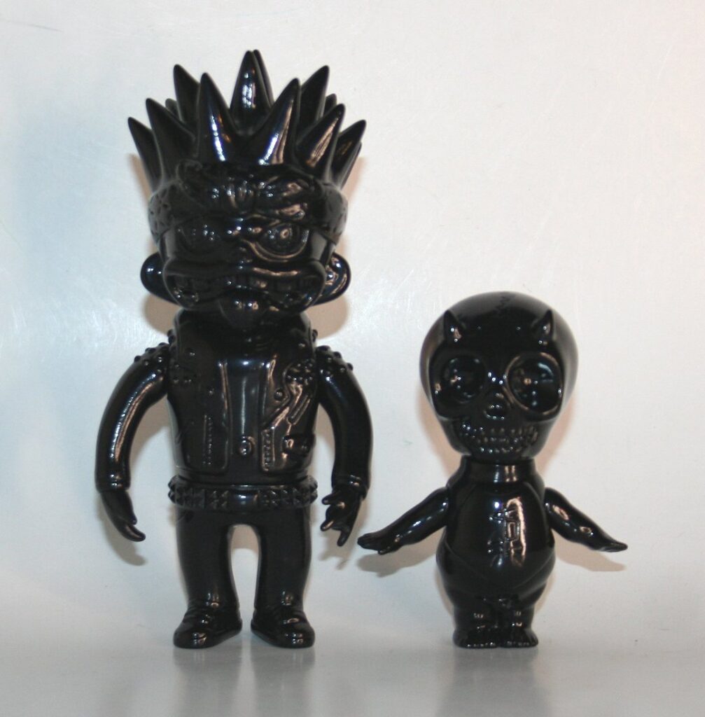 Blackbook Toy x Suicidal Tendencies Black Spiky n Skull Baby