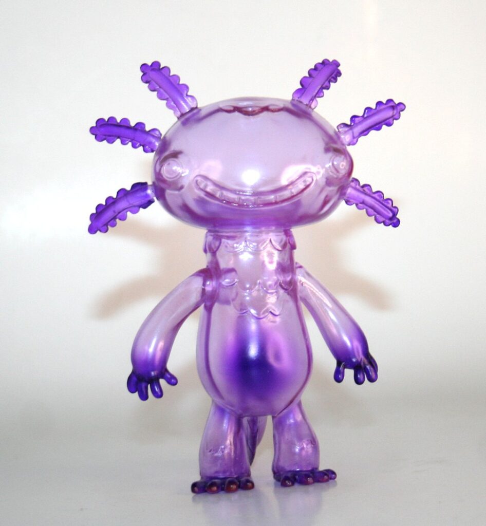 Gary Ham Clear Purple Wooper Looper