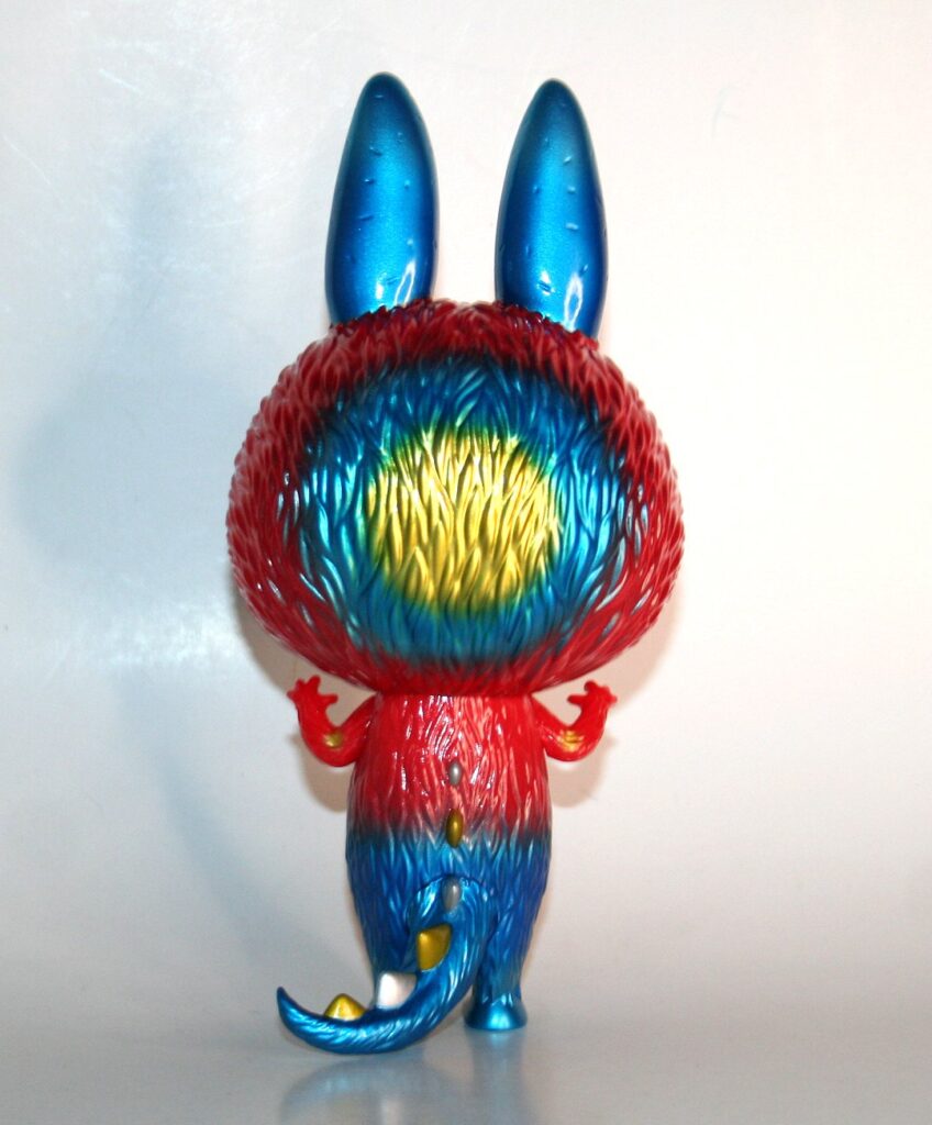 How2Work x Kasing Lung Red Zimomo Sofubi Figure | Vicious Fun