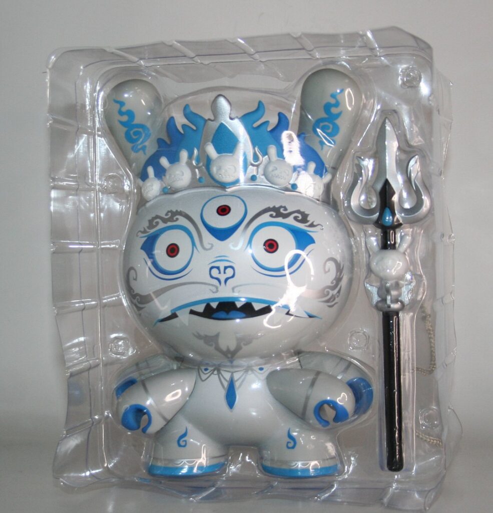 Kidrobot x Andrew Bell 8" Fire Mahakala Prosperity Dunny