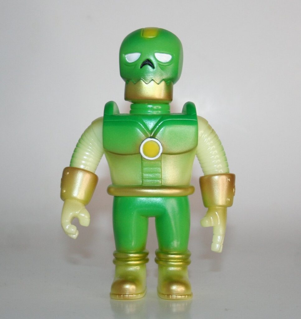 Skullseam Green Glow in Dark Captain Dokuro