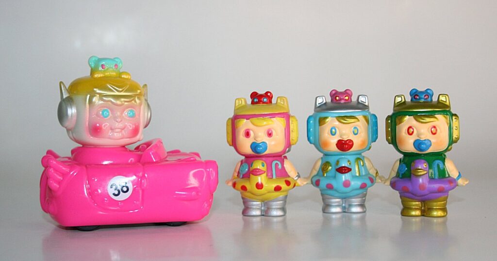 Toysbian Pink Cheese Racer