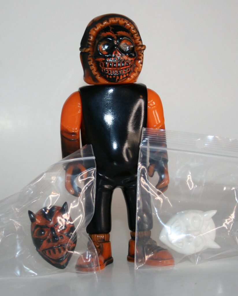 Ultraradicaltoyworks Orange and Black One Off Reggie