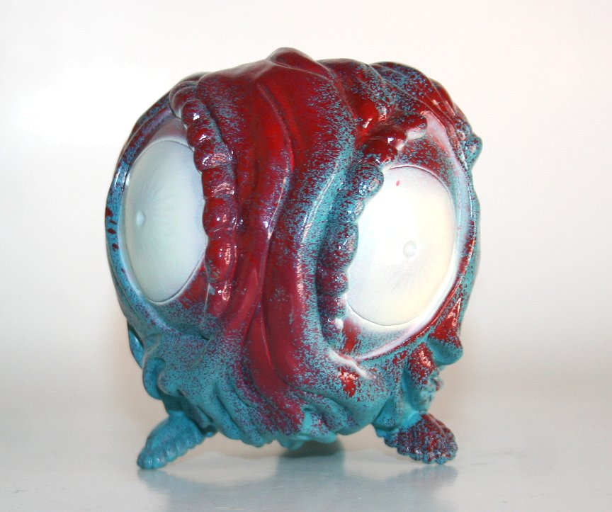 Y-MSF Red on Blue Hedorah Ball