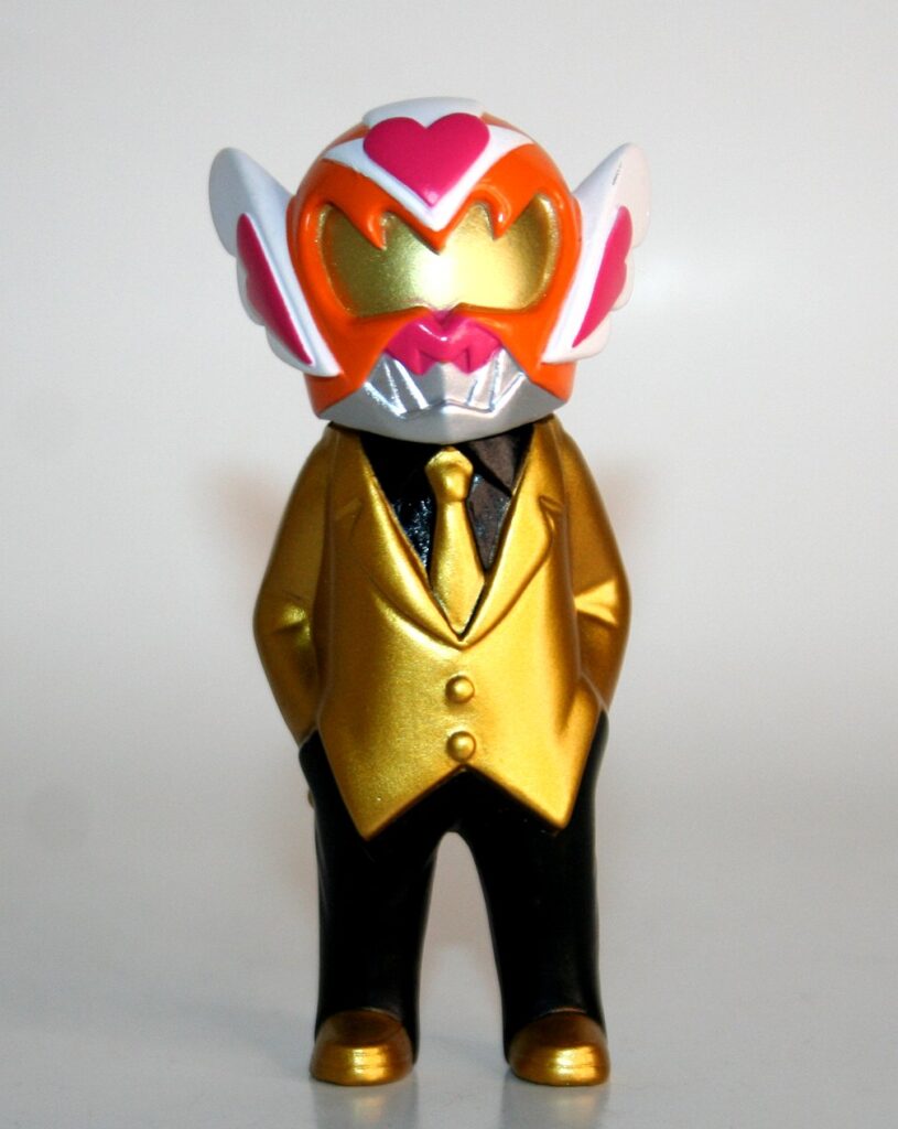 Asahi Craft Gold Suit Winged Helmet