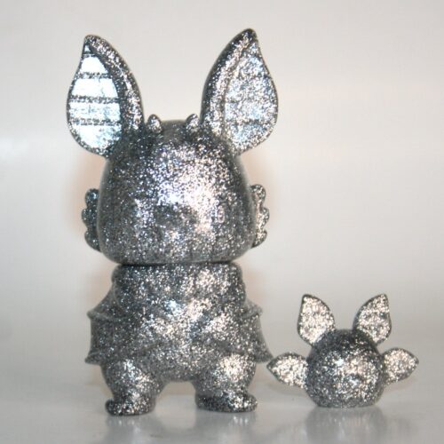 C-Toy Chishima Kounosuke Silver Lame Bat Patapatan