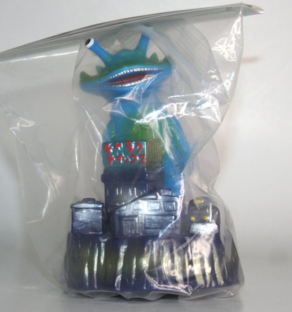 Charactics Blue Kanegon on Purple City Base