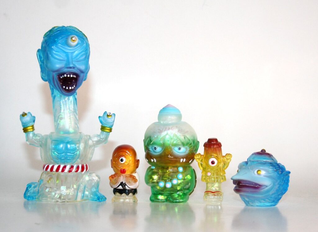 Deathcat Toys Clear Painted Obake Mystery Set
