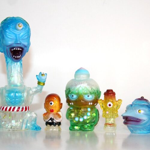 Deathcat Toys Clear Painted Obake Mystery Set