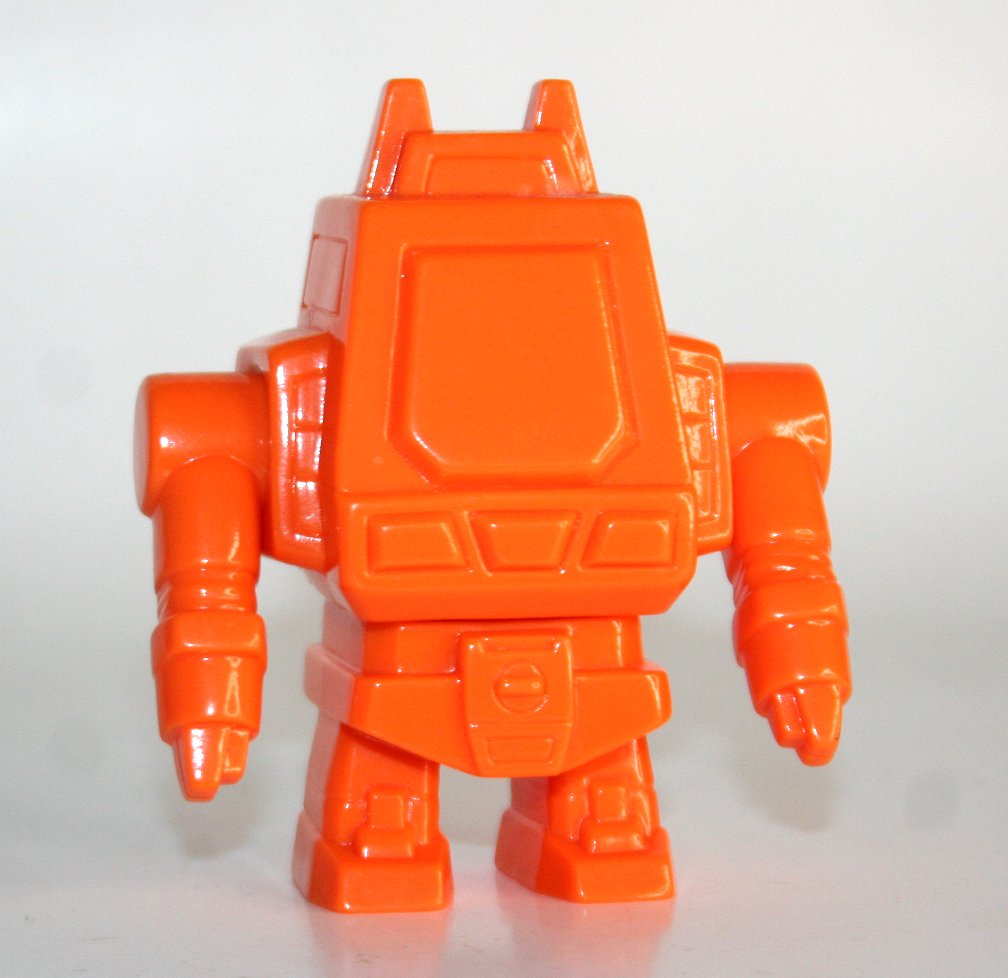 Gargamel Unpainted Orange Vendor Bot Zero - Loose