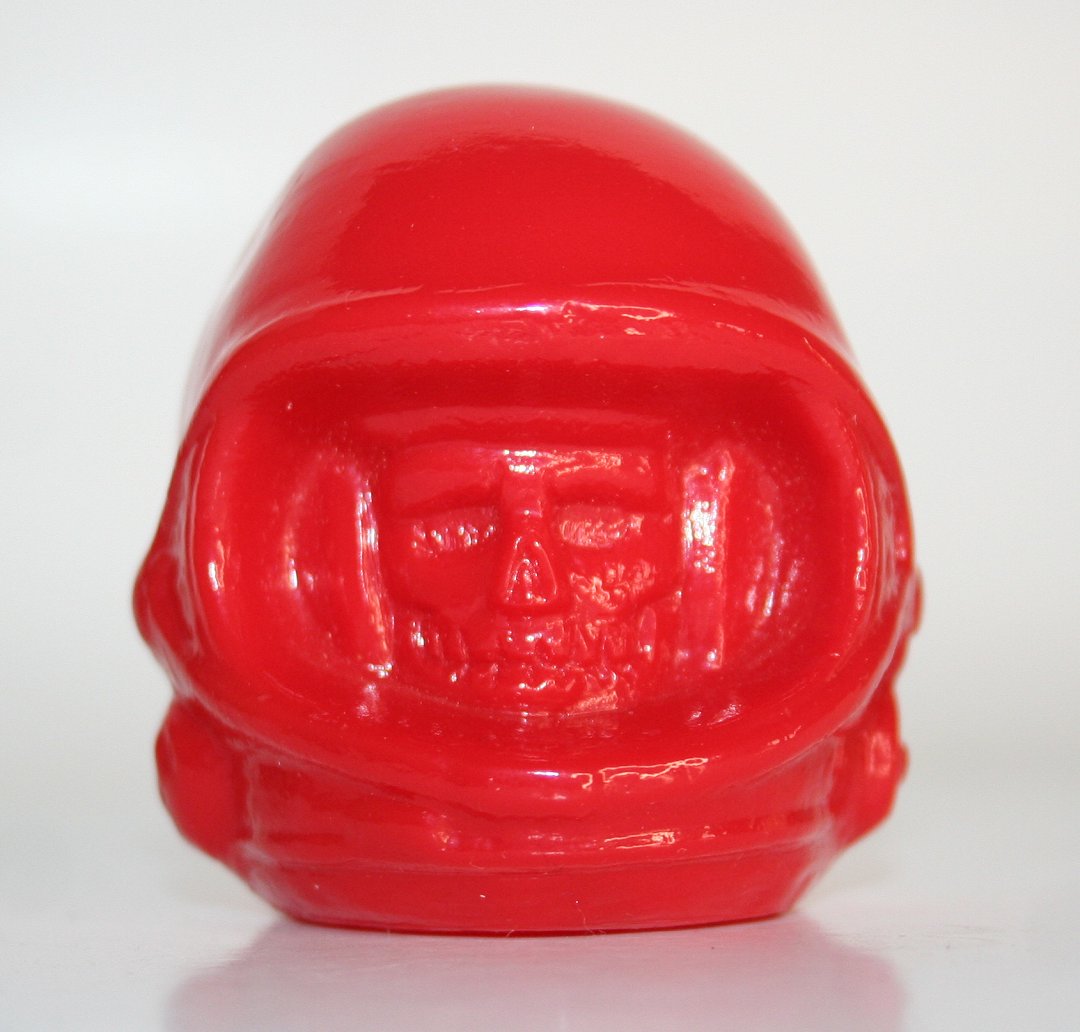 Grody Shogun Unpainted Red Dead Spaceman Head Only