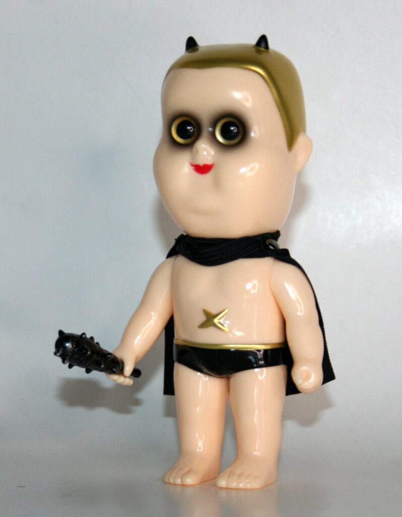 Black Pearls x Josh Wang Flesh Color Rooney Sofubi Figure