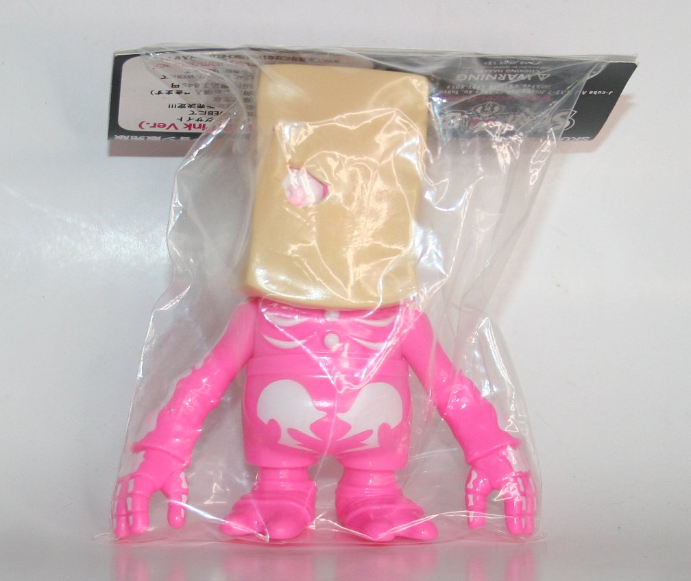 Secret Base SkullxBeexBrainxBalzac Exclusive Pink Bagman