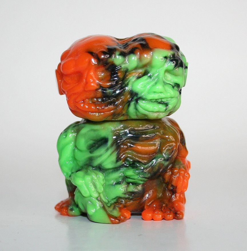 Splurrt Green and Orange Marbled Mini Cadaver Twin V3