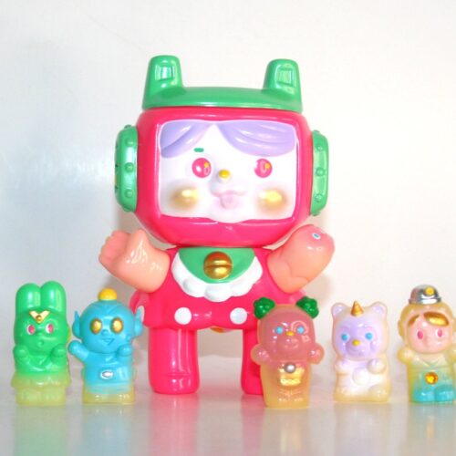 TOYSBIAN チーズ sofubi ピンク インディーズソフビ Toysbian Archives - Vicious Fun