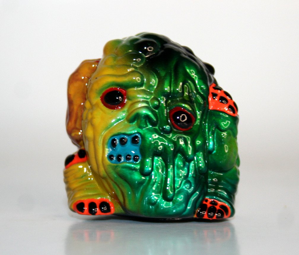 Unbox x Vilesore x Nubin WGT Custom Melting Head Vinyl Figure