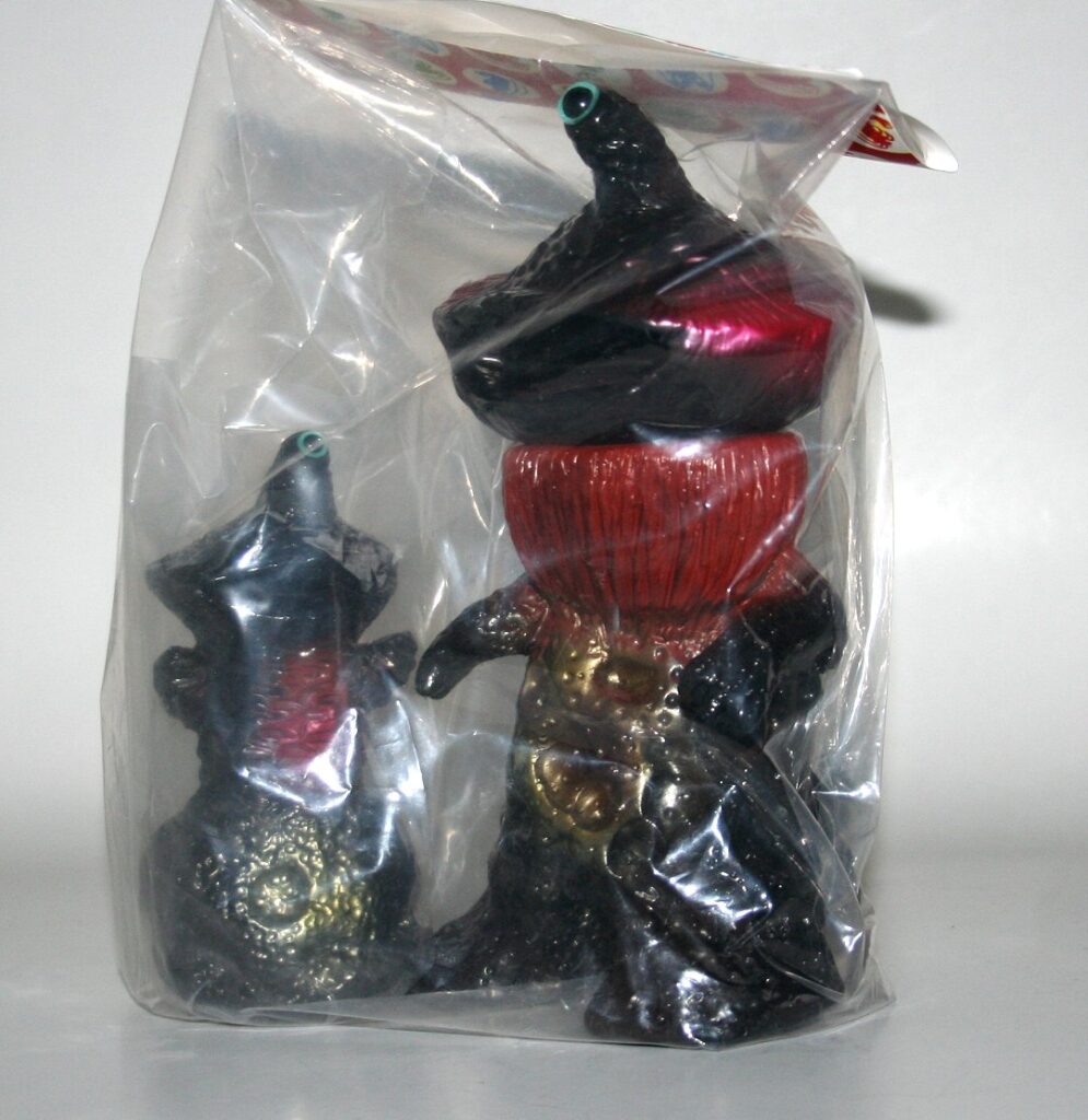 123 Toys Black Menego Star Beast and Alien Set