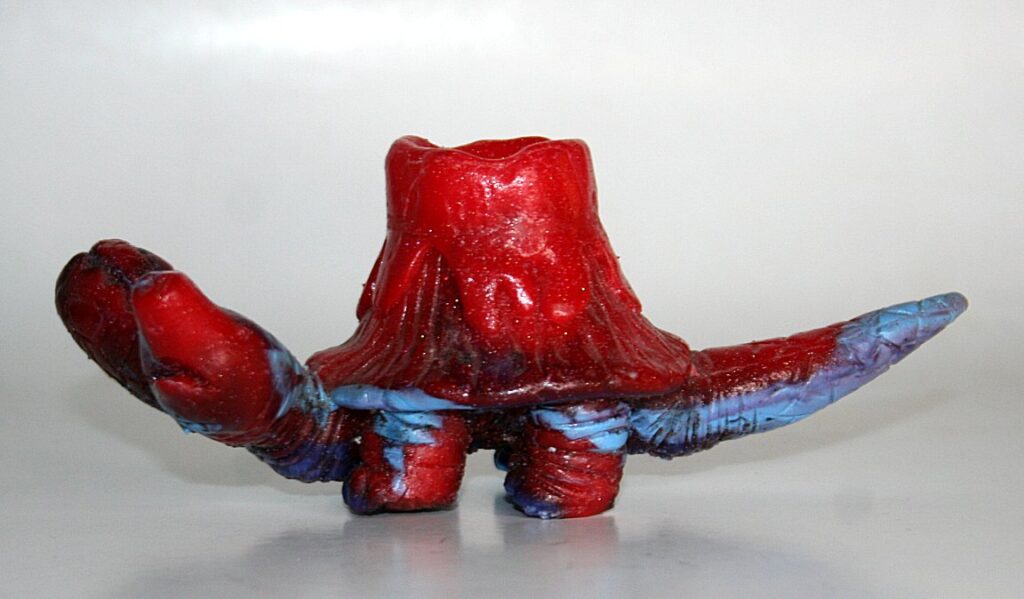 Bwana Spoons Red and Blue Resin Krackle and Klong | Vicious Fun