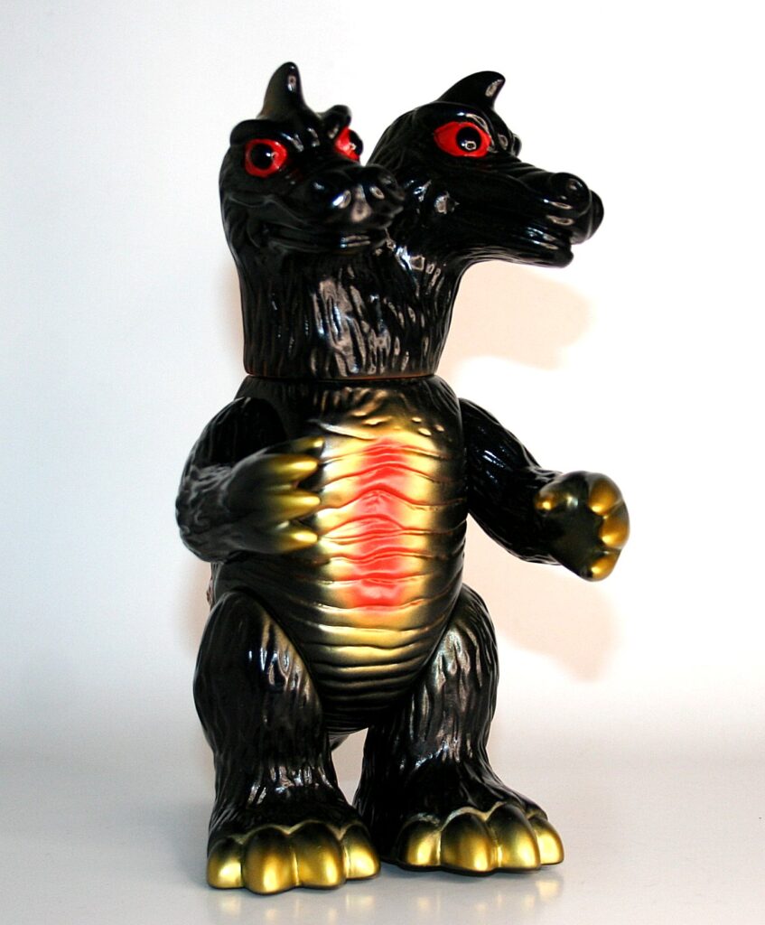 Marusan Orange and Gold on Black Baron