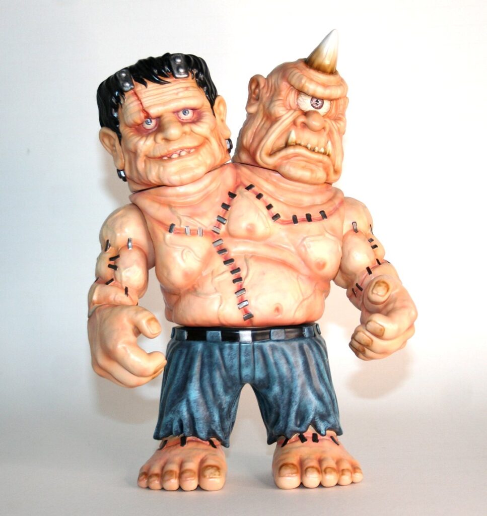 Planet X Asia Painted Frankie n Cyclops Two Head Creep — Vicious Fun