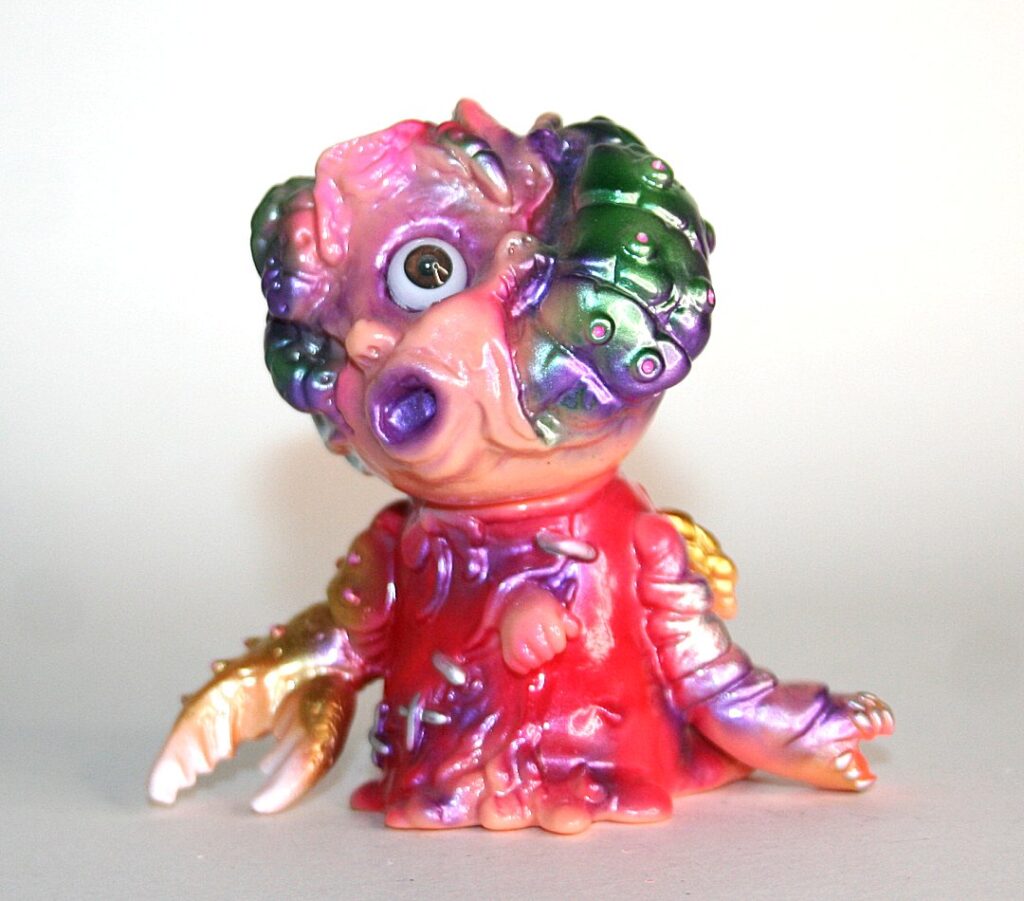 Blobpus Custom Flesh Color Dead Stocker Sofubi Figure | Vicious Fun