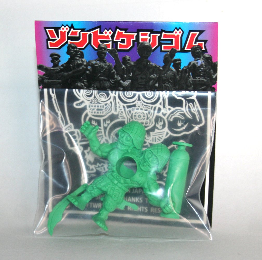 FTWR Toy Army Green Kaiki Zombie Keshi