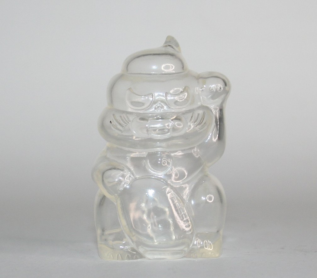 Goccodo Clear Unkotsu Fortune Cat
