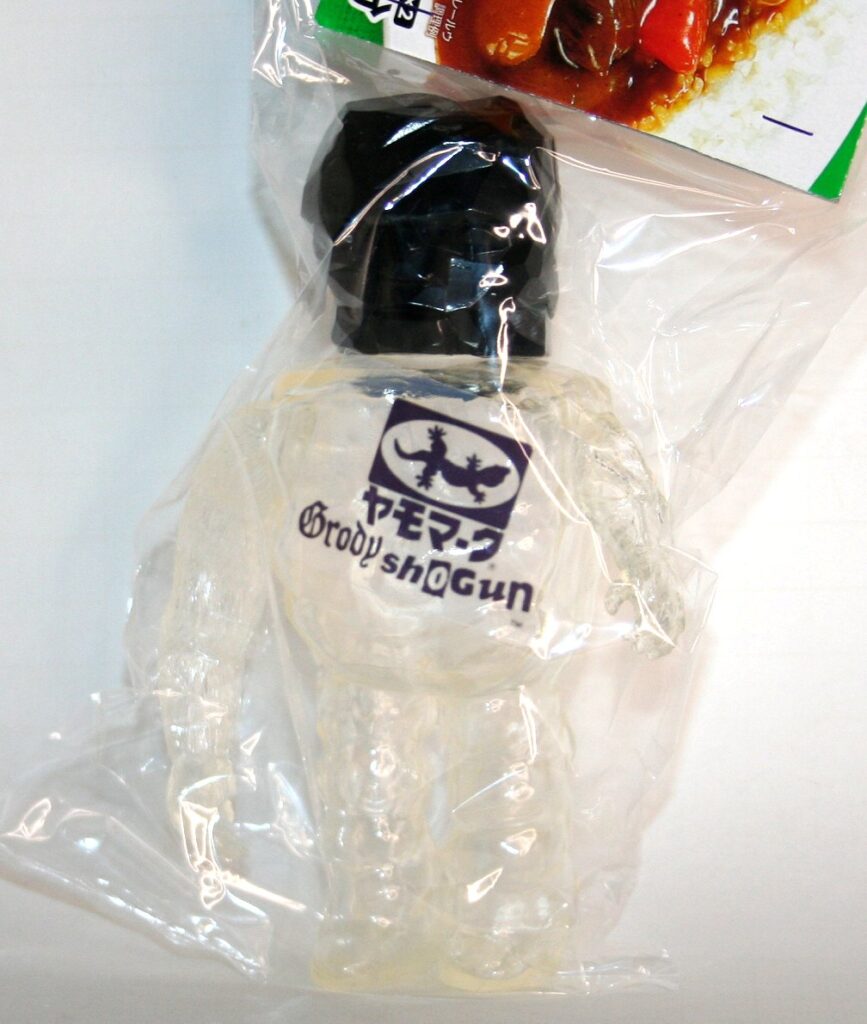 Grody Shogun Golem on Clear Monster Body