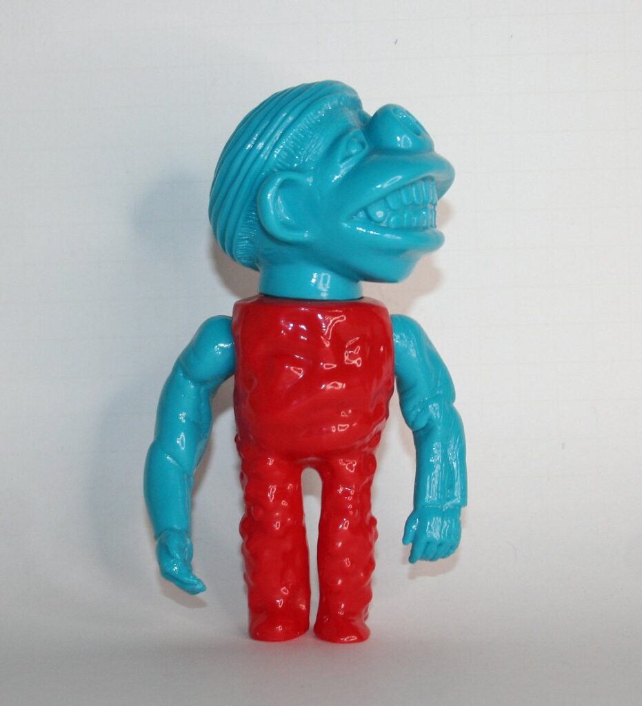 Grody Shogun Unpainted Red n Blue Mortslo