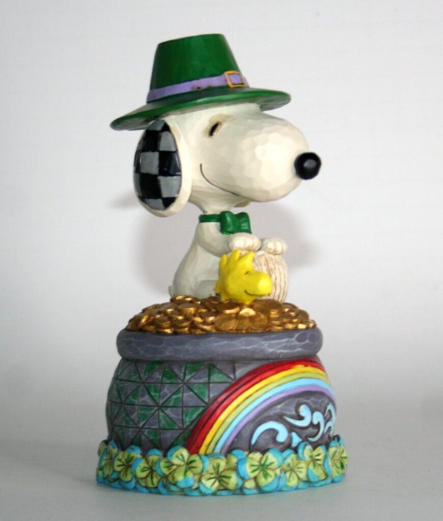 Jim Shore Peanuts Lucky Ole Dog Snoopy 6011945