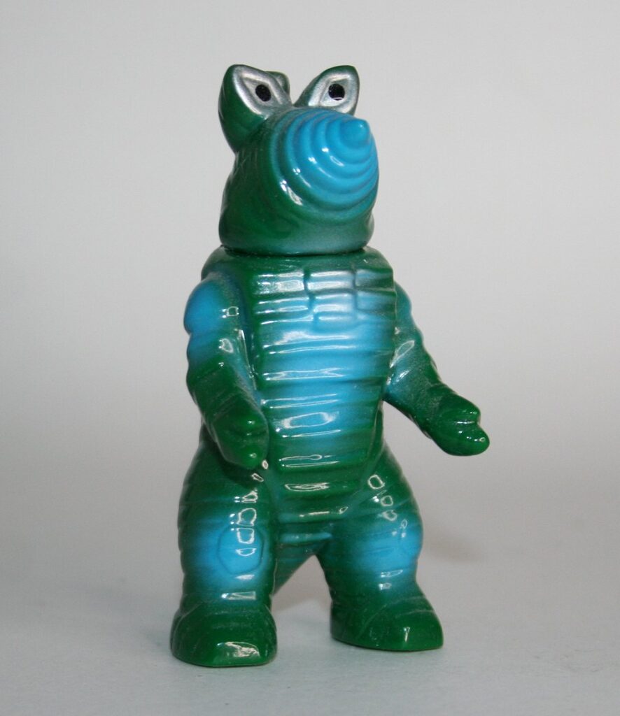 M1 Mini Blue on Green Mogera