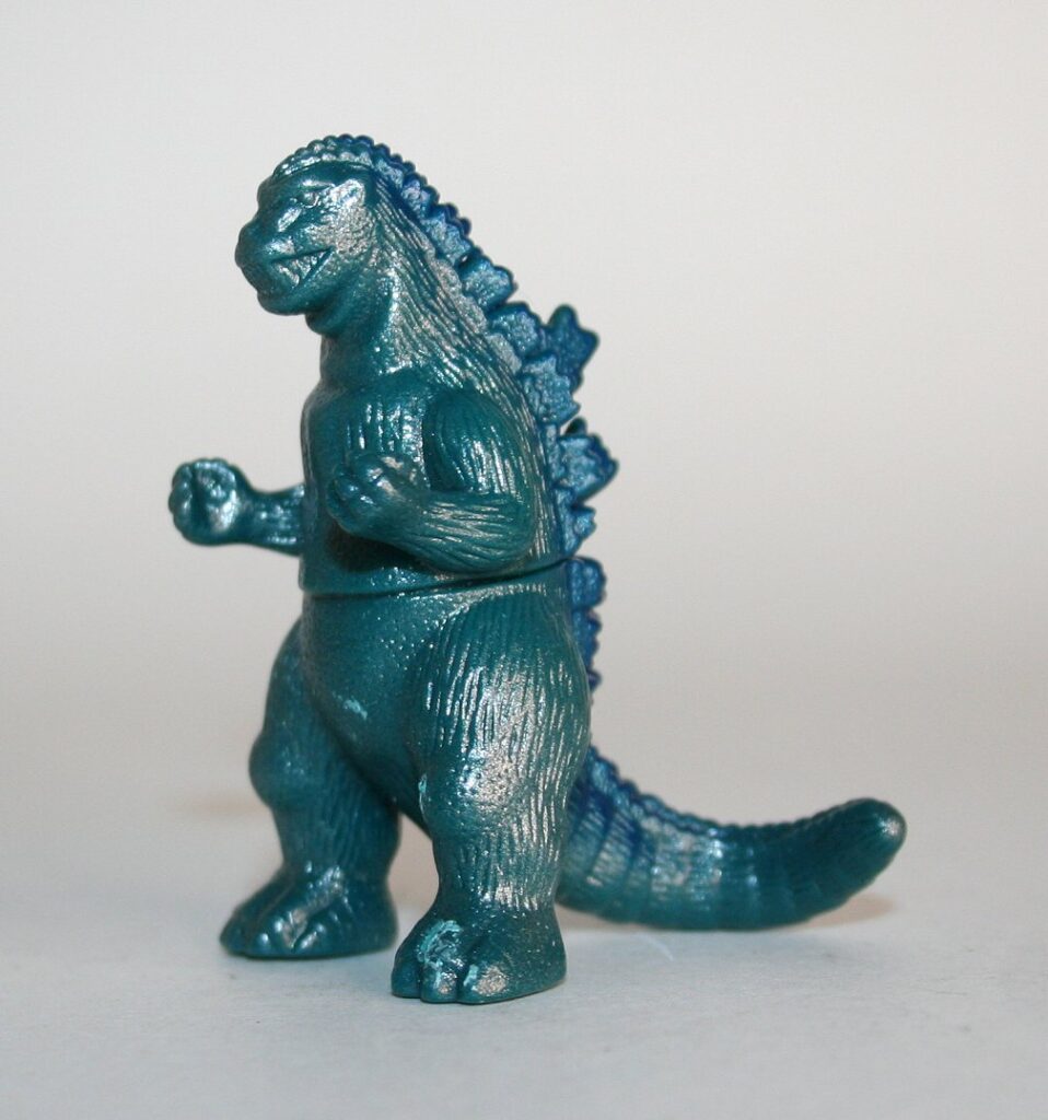 Marusan Kaiju Encyclopedia Blue on Blue 1954 Godzilla — Vicious Fun
