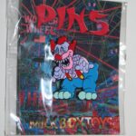 Pinhead x NagNagNag Green Four Eyes Pin