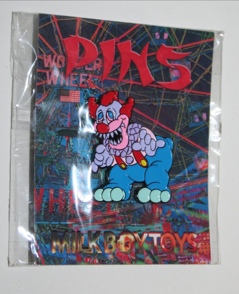 MilkBoy Toys Bad Clown Pin