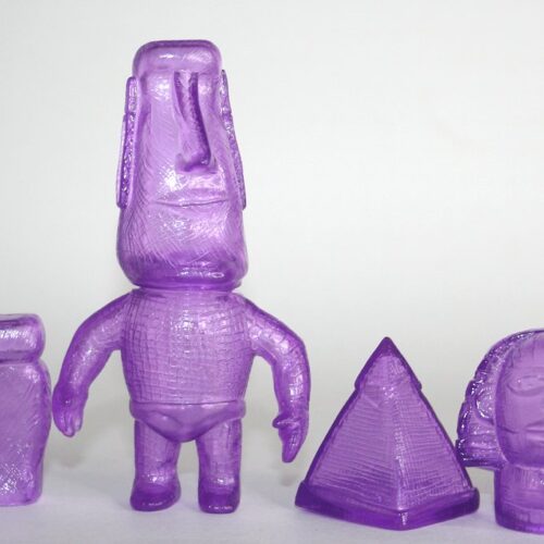 Misty Fog Clear Purple Wai Wai Konami Set