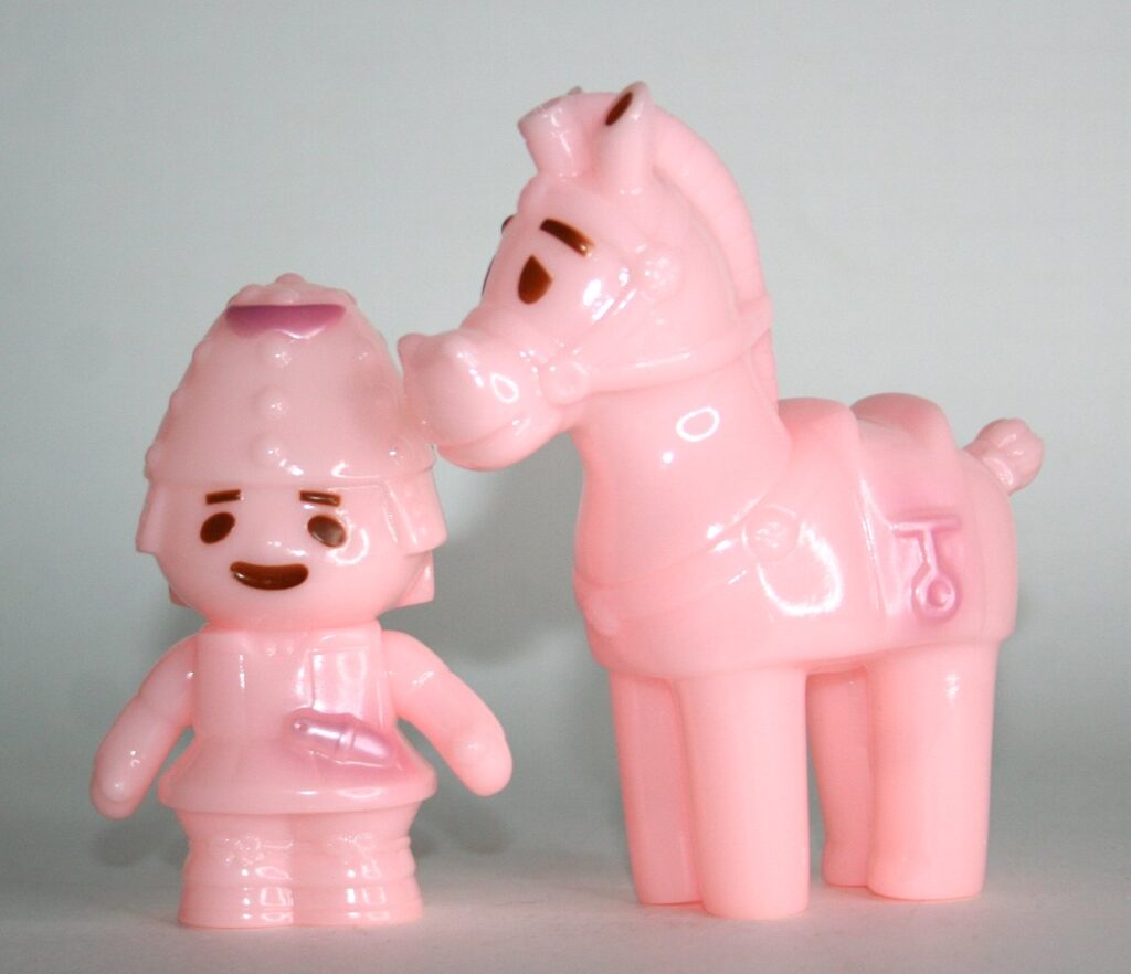 Monstock NHK Milky Pink Hey! Hanimaru Hinbee Set