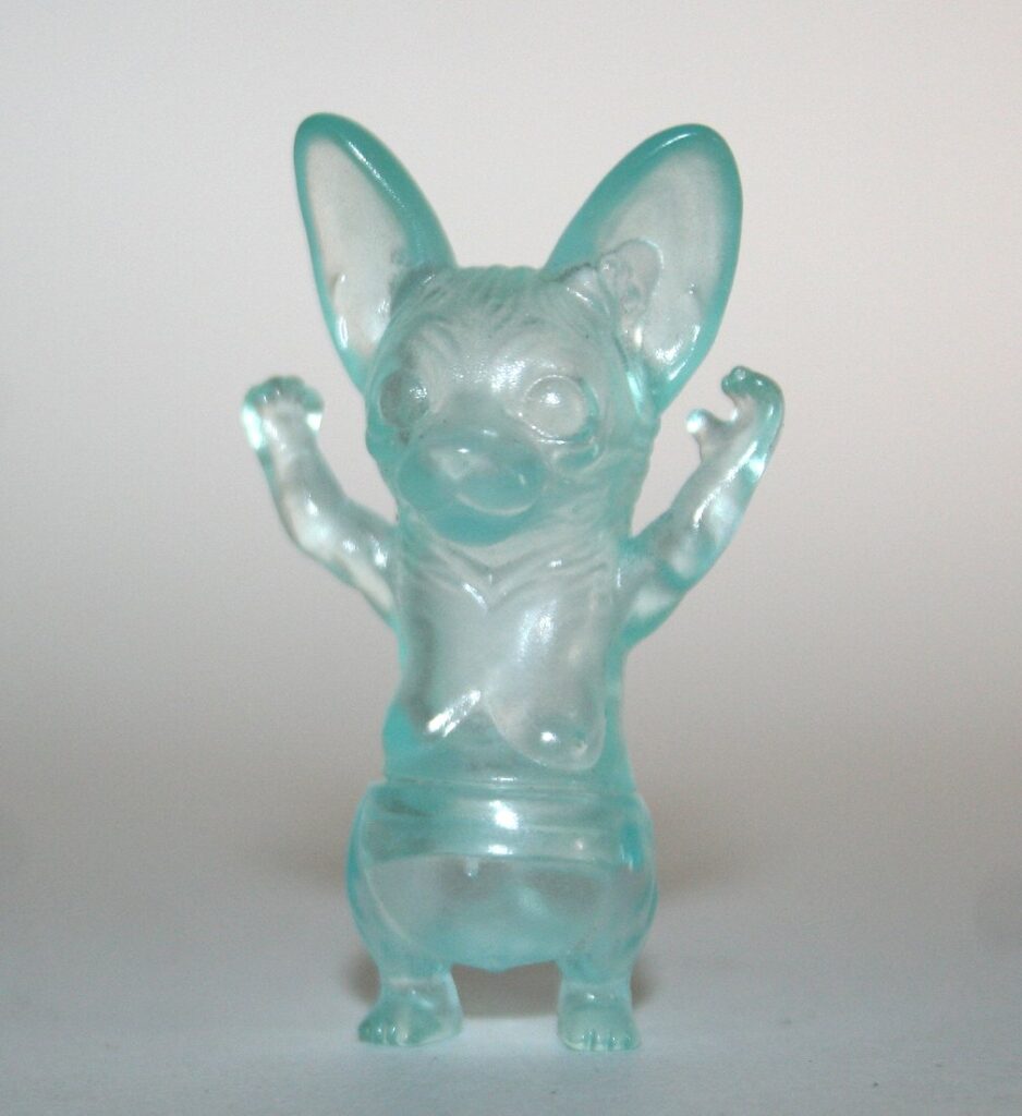 Red Hot Style Clear Blue Mini Canadian Hairless Sphinx