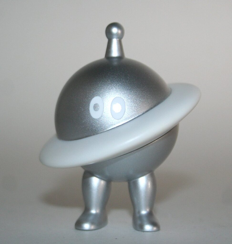Stand By Toys White on Silver Asstar - kun