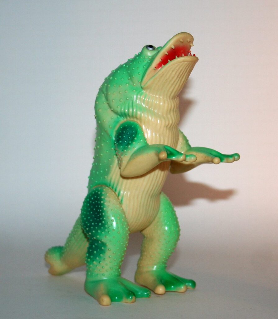Bullmark Green on Tan Gamakujira