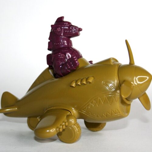 Charactics Japanese Taste Green MechaGodzilla Plane