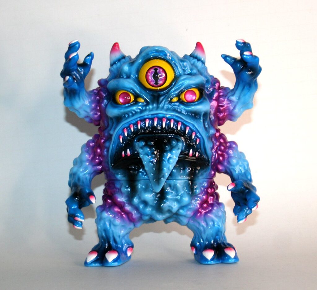 Chokehazrd Toxic Blue Rancid Sofubi Figure | Vicious Fun