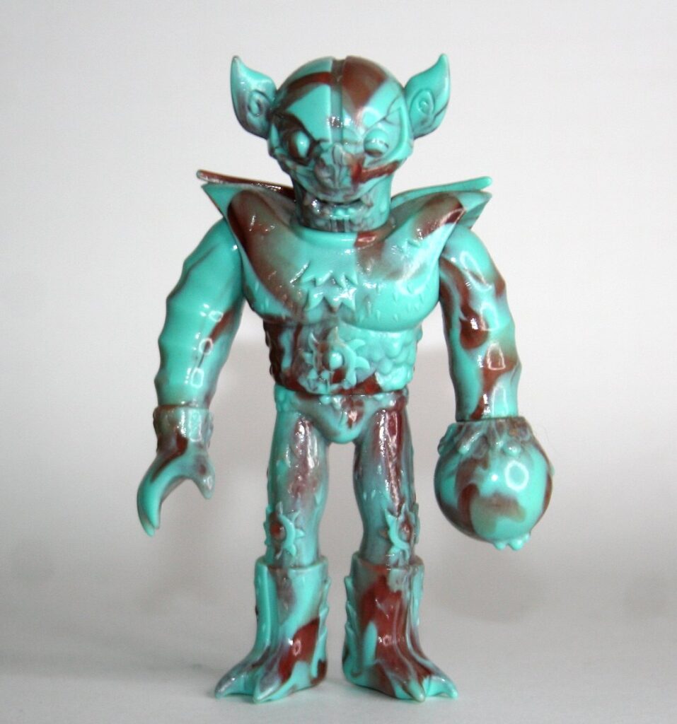 Gravy Toys Chocolate and Teal Marbled Jeff