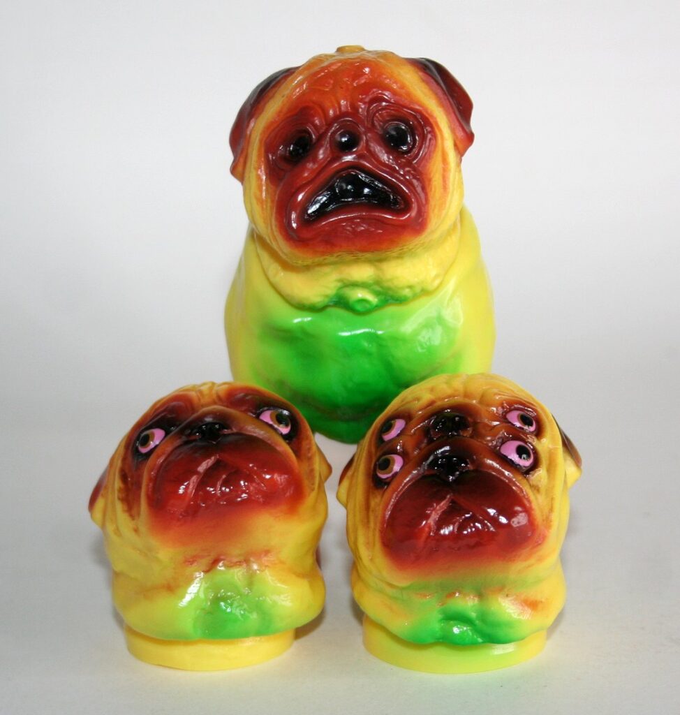 Grody Shogun x PNL 3 Faces Death Chiquita Pug