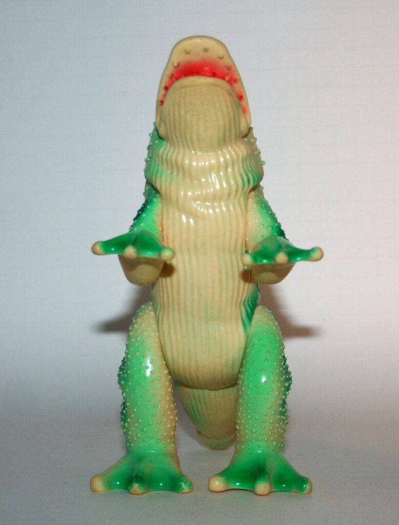 Bullmark Green on Tan Gamakujira Sofubi Figure | Vicious Fun